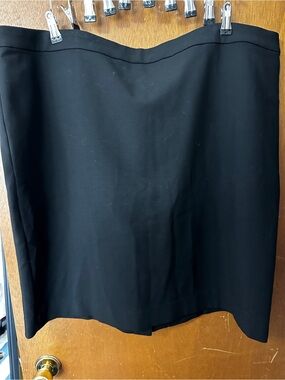 J. Crew Black Pencil Skirt